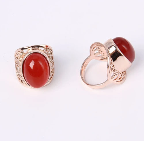 Special Design Fashion Jewelry Ring with Pearl and Rhinestones
